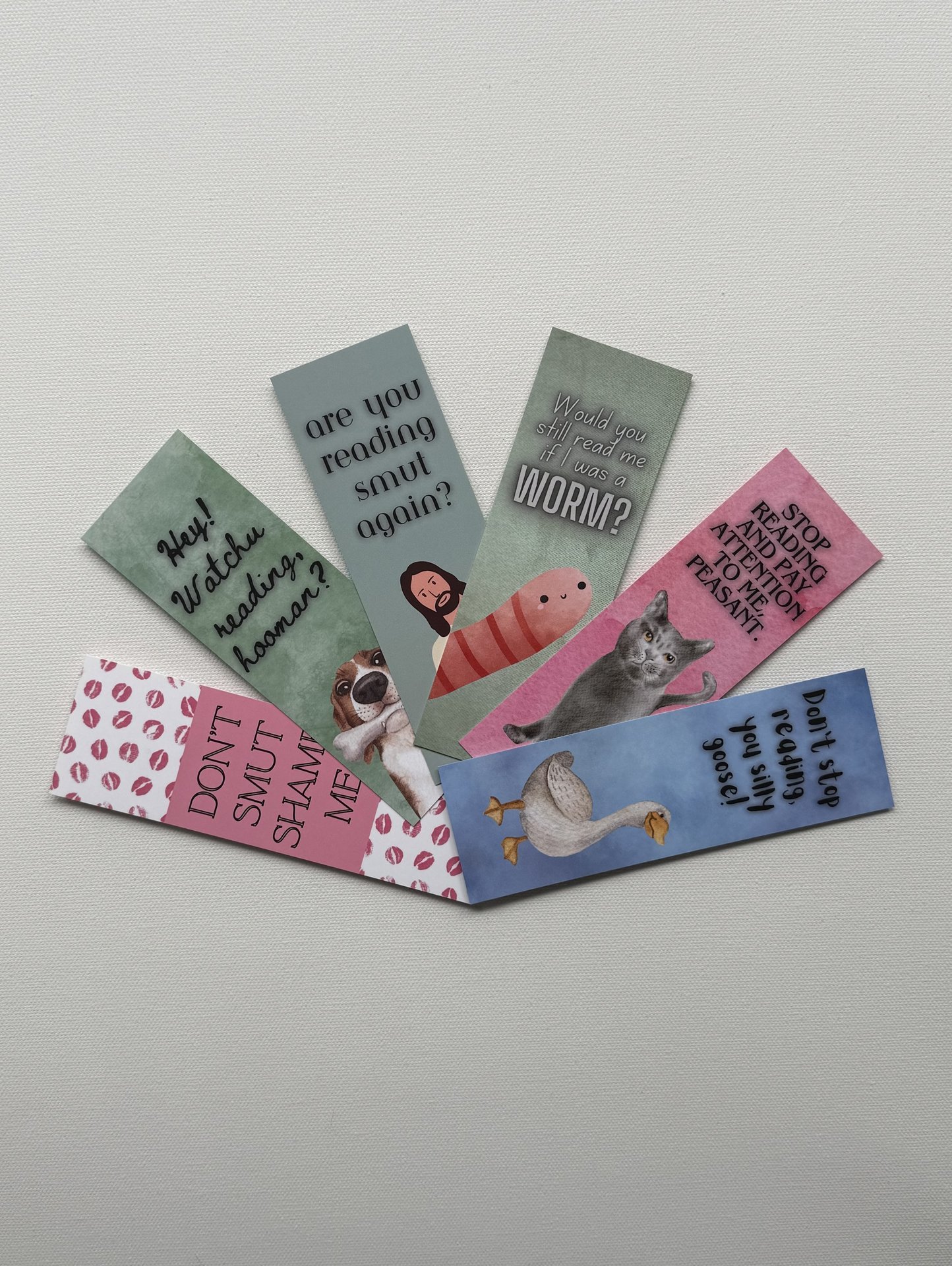 Choose Any 3 Bookmarks