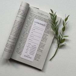 The Book Review Bookmark (Set of 5)